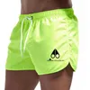 Shorts masculinos 2024 New Hot Summer Swim Turnks Sport Gym Shorts Running Male Beachwear Luxury Shorts Praia Rápida Deca Rápida Siwmwear Briefes Y240507