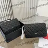 Designer Lambskin Trendy Chains Woc Wallet Crossbody Bags Black Diamond Lattice Quilted Shoulder Bag Card Holder Multi Pochette Zipper Purse 19x12cm