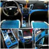 Adesivos de carro para hyundai sonata 8 2011-2014 Interior Controle central painel maça