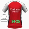 4xl Trossard Soccer Jerseys Arsen G. Jesus Martinelli Odegaard Rice Havertz 24 25 Thomas Nketiah Zinchenko Saba Saka Football Shirt Men Kids Sets Kit