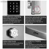 Smart Lock Wi -Fi Outdoor à prova d'água de bloqueio smart de impressão digital Bloqueio digital biométrico com controle remoto trava eletrônica Lock Smart Door WX