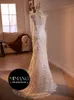 Robe de mariée légère de la dentelle de créateurs 2024 Nouvelle robe extérieure sirène robe nuptiale légère luxe de haute qualité texture de haute qualité