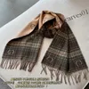 Cashmere g sjaals damesontwerper luxe mode pashmina hoogwaardige winter warme wraps 35x195 cm unisex casual trendy sjaals breien sjaaltassels 10a