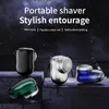 Razors Blades étanche USB Charging mini rasoir électrique IPX7 outil de coupe de barbe portable de beauté et de santé à double usine