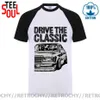 T-shirts masculins masculine nouveau t-shirt S-6xl Drive Classic Car W124 W201 T-shirt Top Design 2021 New Fashion T-shirt Last Summer D240509