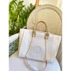 Womens Deauville Pearl Nylon Canvas Beach Bag Designer Fashion Summer Crossbody Tote Shopper Mens Luxury Handbag Pochette Beact