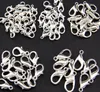 10 mm21 mm Odkrycia biżuterii Stop Silver Silver Rhodium Hombster Hooks dla naszyjnika Bransoletka Łańcuch 4438786