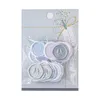 Geschenkverpackung 18pcs/Bag Vintage Aufkleber Wachs Stempel Siegel für DIY Decorative Scrapbook Hochzeitsumschlagsbonbon -Süßigkeiten -Farbstudent