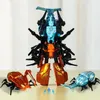 Yaratıcı komik böcek deformasyon robot modeli ayar oyuncak anime figür akrep mantis dönüşüm Mech savaşçı çocuk doğum günü hediyesi 240508