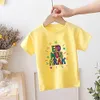 T-shirts Happy Ramadan Mubarak Print Kids T Shirt Boy Girl T-shirt Eid Ramadan Children T-shirt Short Sleeve Islamic Muslim Outfit Tops T240509