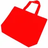 収納バッグ20 PCS卸売再利用可能な非織りのショッピングバッグ/プロモーションイヤーフェスティバルパーティーカスタマイズロゴを受け入れる