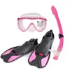 111 professionelle Tauchmaskenausrüstung Tauchbrille Hochdefinition Anti Fog Scuba Maske Unterwasser aufblasbare Flip-Abdeckung 240506