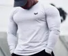 Tshirt Men Automne New Long Mancheve Oneck T-shirt Men Men de marque Fashion Fitness Fitness Tee Tee Tops Clothing3340720