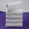 Serviette de luxe Baignoire blanche peigned coton serviettes El qualité absorbante pour la maison