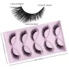 15pairs/3pack Cat Eye Lashs Длинные ресницы кошачьи глаза выглядят тонкие ресницы для глаз удлиненная полоса густая ложная ресна