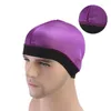 Berets Fashion Silky Dome Cap Elastic Bandanas Unisexe Wig Sleep Heascover Cancer Hair Perte CHIMO ACCESSOIRES