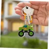 Autres accessoires de mode Truck 9 Chain de clés de porte-clés pour filles Keychains Childrens Party Favors Courte