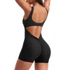 Women Jumpsuits Sexy Sleeveless Tank Tops Short Romper Sports Jumpsuit Bodysuit One Piece Short Catsuit