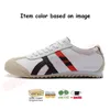 2024 Япония Tiger Shoes Mexico 66 Sneakers Designers Designers Canvas обувь Черно-белый синий красный желтый бежевый низкий уровень Мексики66 для мужчин и женщин 36-44