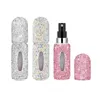 Garrafas de armazenamento 5 ml de perfume Glitter Glitter A Atomizador de parfum reabastecido com bomba de spray Spray Scent Woman