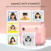 Papier 230626 Instant Cameras HD do drukowania zabawki Birthday Digital With Po Kids 1080p Dift Camera RPHGN