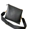 حقائب مصمم الأزياء السيدات سلسلة أصلية من الجلد الأسود الكتف كبيرة الكتف حقيبة كروس عالية الجودة#57790 167L