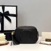 Höchste Luxusdesigner -Handtaschen für Frau Totes Einkaufstasche Crossbody Soho Leder Fransen Messenger Taschen 267i