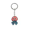 Keychains Lanyards Ocean World Keychain Key Ring pour filles mignon SILE Chain Adt Gift Boys Keyring Scolarbag approprié Bandi
