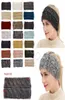 21 kleuren gebreide haakhoofdband dames winter sport haarband tulband yoga head band oor warmer beanie cap hoofdenbanden cyz28647604704