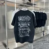 BLCGレンシアユニセックスサマーTシャツメンズビンテージジャージーTシャツレディースオーバーサイズヘビー級100％コットンファブリックワークマンシッププラスサイズトップスティーBG30291