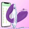 Autres éléments de beauté de la santé Bluetooth Femme Vibrator Application Contrôle du stimulateur en G Faux Pénis Vibration Vaginal Ball Adult Products Y240503
