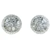 Emerald Cut 3Ct Diamond Gemstone Stud Oreing Bringle 100% réel 925 Boucles d'oreilles de mariage en argent sterling en argent sterling pour les femmes 242c