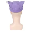 Chapeaux hearttesteel set cosplay beanie purple beanies cap chapeau headgear jeu lol déguise bandeau halloween fête costume accessory