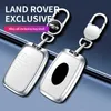 Car Key Zinc Alloy+Leather Car Remote Key Case Shell Fob For Land Rover Range Rover Sport Evoque Freelander for Jaguar XF XJ XE XJL XF T240509