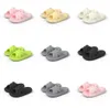 Expédition d'été Nouveau produit gratuit Slippers Designer pour femmes chaussures vert blanc noir noir rose gris sandals fashion-2024 Flats diapositives chaussures extérieures