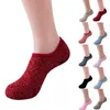 Chaussettes pour femmes pour yoga épaisse maison intérieure antidérapante pour femmes au sol pour femmes hivernales épaissies de pantoufles à semelles molles