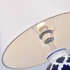 Настольные лампы 38x64cm Jindezhen Blue Ceramic Lamp