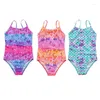 Dziewczęta damskie dziewczęta kąpielowe jedno kawałki kostium kąpielowy Śliczne kostiumy kąpielowe 3-14T