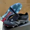 2024 Fotbollsskor skor Cleats Soccer Boots With Box Socks Gift Bag Noggrannhet+ Elite Tongue Boots Metal Spikes Mens Laceless Soft