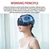 Home Beauty Instrument Slaapmasker Sleeping eye Mask Pulse Smart Eye Head Massager Sleep Device Travel Fashion Portable Charging Q240508