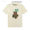 prada balmain burberry celine chanel miu miu loewe gucci fendi Вы 2023 T-shirt de mode de New Womens Double G-Tees Felame Designer Tops Bear Vêtements imprimés Unisexe Streetwear