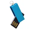 Frete grátis a granel 10pcs 64MB Mini giratório USB 2.0 unidades flash de unidades de caneta rotativa armazenamento de polegar para pc macbook USB Memory Stick colorido colorido