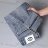 Herren Jeans Designer neue Jeans für Männer leichter Luxus dünner elastischer Slim Fit Herrenhose K8736DT