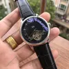 Nuovo semplice anello tourbillon oro orologio maschile perpetuo perpetuo perpetua automatico orologio volano movfuola orologi automatici da polso