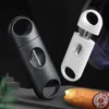 Ciseaux en acier V-Blade Cutter Cutter Metal Cut Devices Tools Ajuster toutes les tailles de cigare accessoires de fumer en plastique