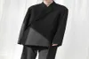 Style Yamamoto Ultra lâche Dark Simple Simple Double Boitant irrégulier ASYMETRICAL Personnalité costume veste Men039S Suit Blazers8214240