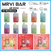 Original MRVI BAR 8000 VAPER MRVI VAPE DESECHABLE MRVI PEN E Cigarettanordning med 650mAh Batteri 15 ml POD Förfylld Catridge Big Puffs gratis frakt