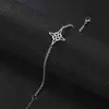 Ketting Skyrim Witchcraft Witch Knot Charm Dames roestvrijstalen doos ketting hand getrokken hekserij talisman sieraden cadeau 2022 xw