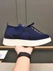 Fashion Designer Men Mesh Sneakers Chaussures Localiers en cuir lisse