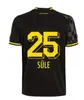 23 24 25 Fans de soccer Jersey Joueur Haller Reus 2024 2025 Shirts de football Dortmund Bellingham Men Kids Reyna Brandt Schlotterbeck Adeyemi Moukoko All Black Special